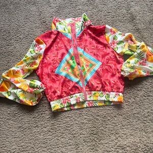 Forever 21 Multicolor Floral Jacket